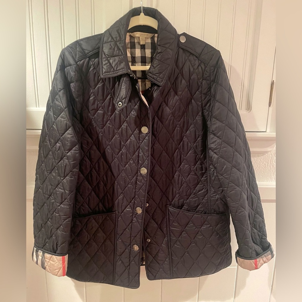Burberry Quilted Jacket Women’s Large